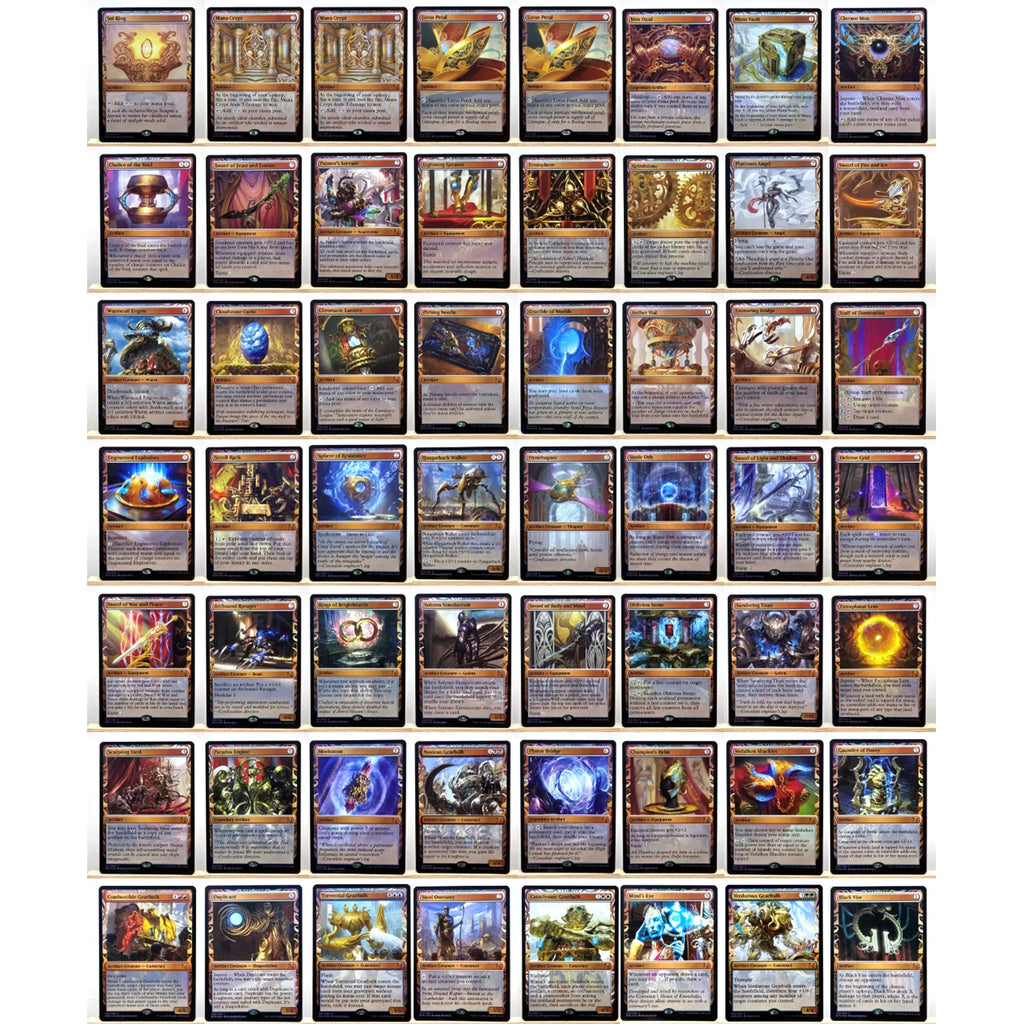 Ganze Reihe TCG-Karten für Heimspiel-Proxy: Magical Power 9 Beta Fetch Lands, VMA Dual, Schockländer, Der Eine Ring, Sammel-Sol Ring