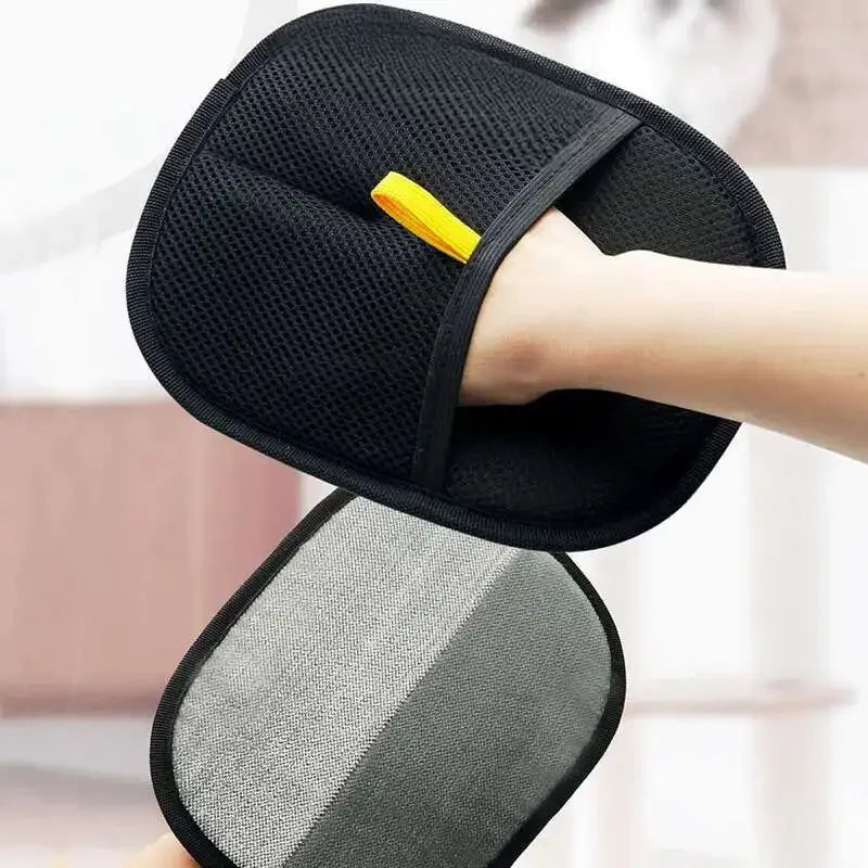 Pet Hair Cleaning Removal Gloves Pet Double-sided Grooming Glove Reusable Tool Sofa Carpets Cat Dog Hair Cleaning Tools 1~4pcs