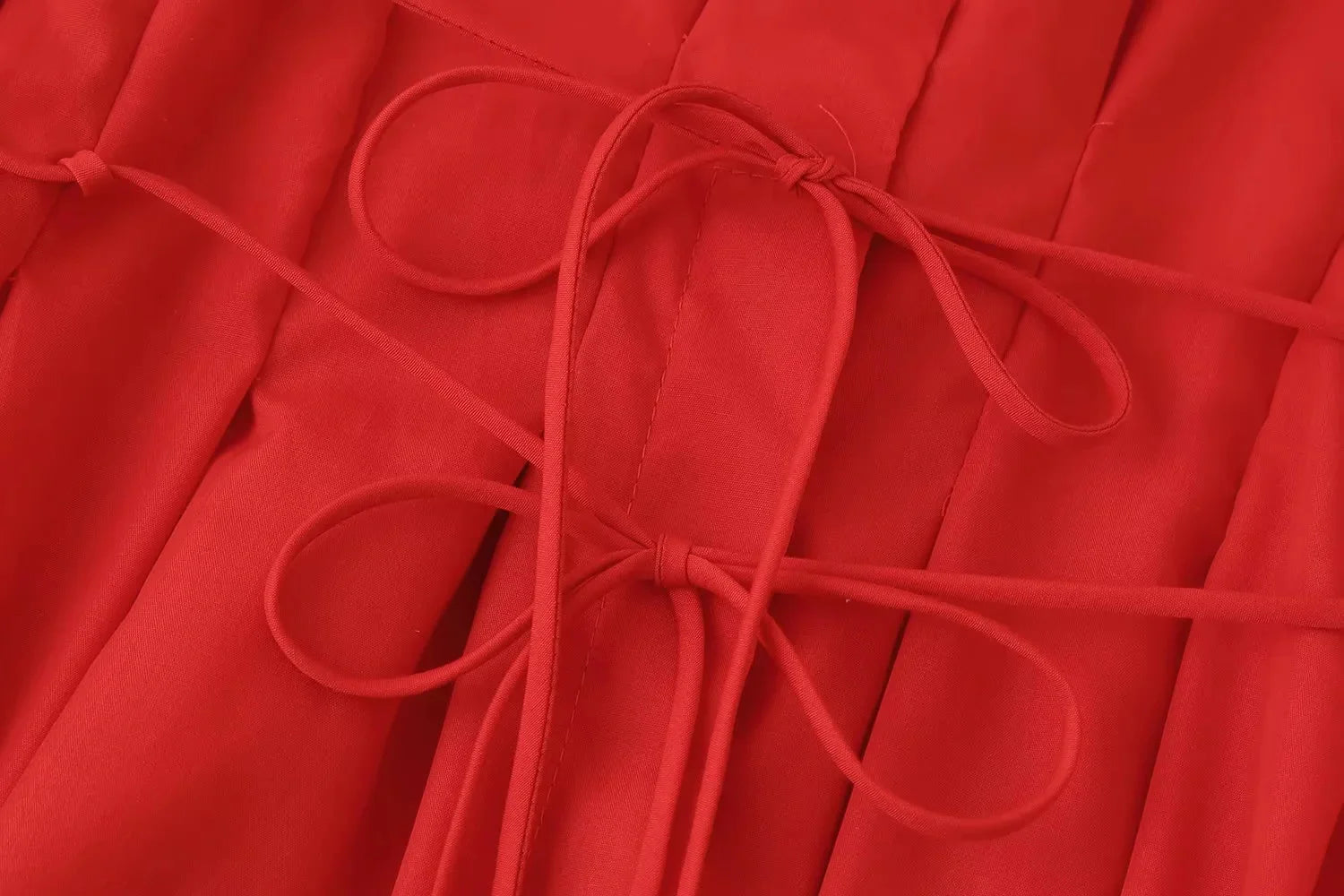 KONDALA 2026 Frühling Sommer Vintage Damenkleid Mode Einreihig Schärpen Drapierter V-Ausschnitt Ärmellos Schicke Braune Damenkleider