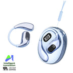 Echtzeit-Übersetzungs-Kopfhörer 144 Sprachen Übersetzer Kopfhörer Kabellose Bluetooth 5.4 Headsets für Business, Büro, Reisen