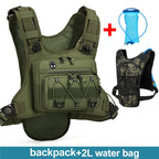 Lauf-Brusttasche Trinkweste zum Radfahren Wandern Fahrradrennen Marathon Tasche Herren Damen Sport Taktische Bauchtasche Camping Rucksack