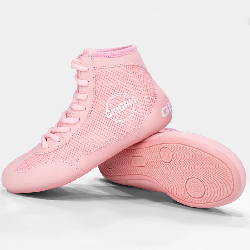 Professionelle Männer Frauen Wrestling-Stiefel 5 Farben Boxschuhe Paare rutschfeste Sneakers Herren atmungsaktive Wrestling-Stiefel