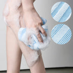 Neues japanisches sanftes Badewaschmittel Nylon Badetuch Rücken Peeling Peeling Duschbürste Schwamm Körper Badezimmerzubehör