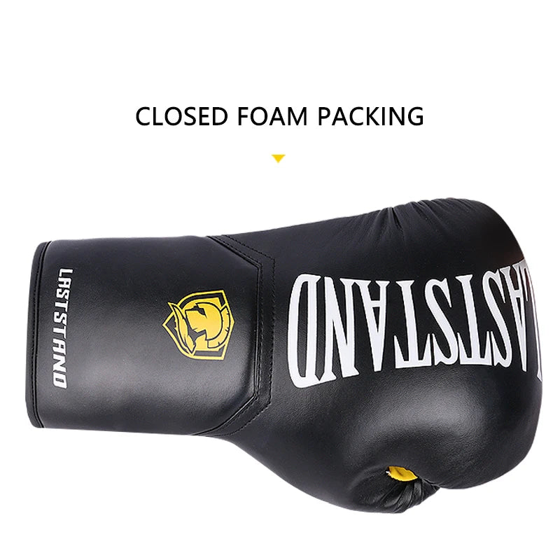 8/10/12/14oz Boxhandschuhe für Erwachsene Herren Sanda Kampf Sandsack Training Damen dick atmungsaktiv Muay Thai Kampf