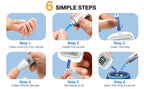 LinkSun G-425-1 Blutzuckermessgerät-Kit 50/100 Stück Teststreifen Lanzetten für Diabetes-Monitor Digitales Glukometer Blutzuckermessgerät