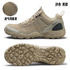 HUMTTO Hiking Shoes Men Breathable Outdoor Sports Climbing Shoes hunting shoes women Trekking Sneakers ankle boots Tactical shoe