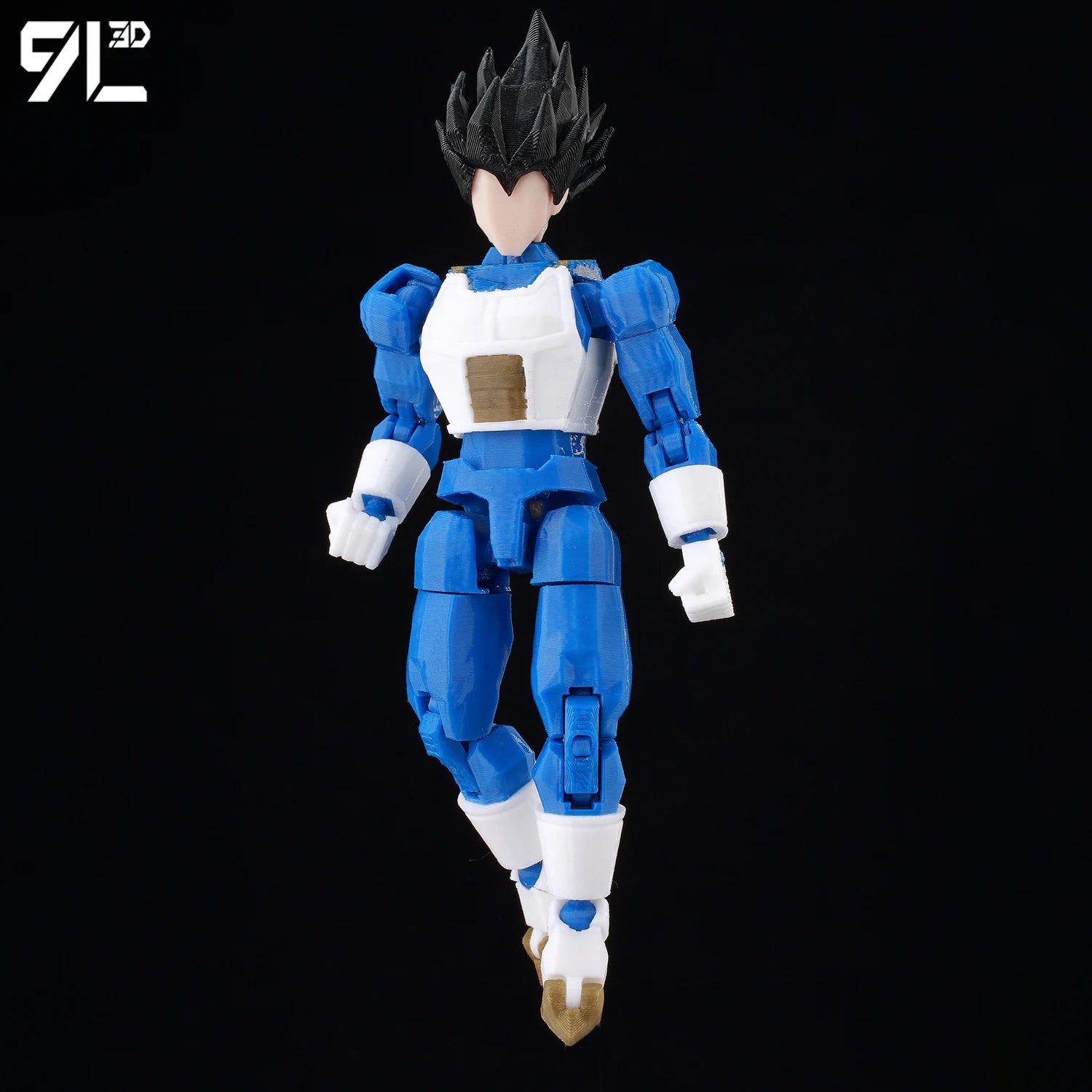 9L3D Gedruckte Dragon Ball Son Goku Vegeta Beerus Frieza Anime Lucky13 Dummy13 Titan13 Actionfiguren Mehrgelenkige Bewegliche Spielzeuge