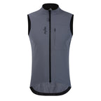 YKYWBIKE Herren Radsport Gelit Thermo-Fleece Fahrrad Windjacke Ärmellose Weste Winddicht Wasserdicht Radfahren