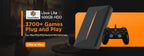 Launchbox 2T Spiele-Festplatte für PS4/PS3/PS2/Wii/WiiU/GAMECUBE etc. mit über 4200 3D/PC-Spielen, tragbare Spielekonsole für Laptops