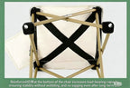 Tragbarer Angelhocker Strand Robuster Stuhl Ultraleichter Camping Picknickstuhl Klappbarer Hocker Angelbank für Outdoor
