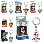 Funko POP Toy Story 4 Forky Slinky Dog Woody Buzz Lightyear Alien Schlüsselanhänger Actionfigur Sammlung Modell Spielzeug für Kinder Geschenk