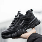 Neue Unisex Sicherheitsschuhe Herren Arbeits-Sneaker Unzerstörbare Sicherheitsstiefel Damen Schuhe Herren Stahlkappenschuhe Sportlicher Stil