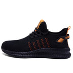 Arbeitssicherheitsschuhe Sommer Atmungsaktiv Herren Air Cushion Arbeitsschutzschuhe Anti-Durchstich Arbeitsschuhe Herren Stahlkappenschuhe