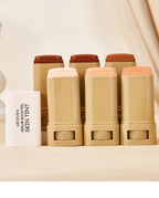 Bronze Foundation Stick Serum-verstärkte Hauttönung Seidige Textur Feuchtigkeitsspendende Deckkraft Concealer Base Ebenmäßiger Hautton Make-up