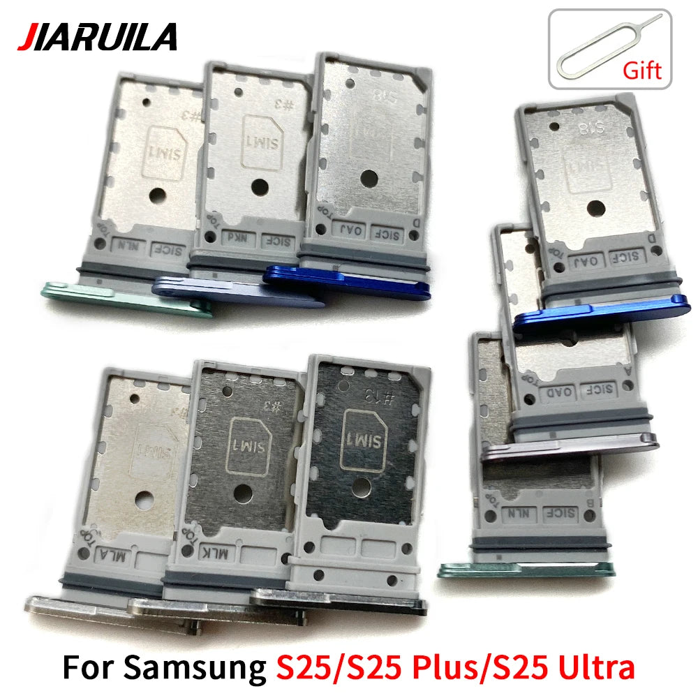 10 St. SIM-SD-Dual-Karten-Telefonkartenhalter-Adapter in verschiedenen Farben für Samsung S23 S24 S25 Plus S23 Ultra SIM-Kartenfach Einschub