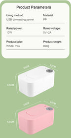 Baby Feuchttücherwärmer Spender Thermostat Wärmer Taschentuchbox Servietten Elektrische Heizung Isolierung Aufbewahrungsbox Halter