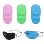 3 Pairs Single Eye Cover Patches for Kids Amblyopia Training Lazy Eye Correction Vision Therapy