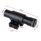 Outdoor Rotpunkt-Rot-/Grün-Laservisier Jagdzubehör Sport-Weitdistanz-Laserkalibrator für 11/20mm Schiene