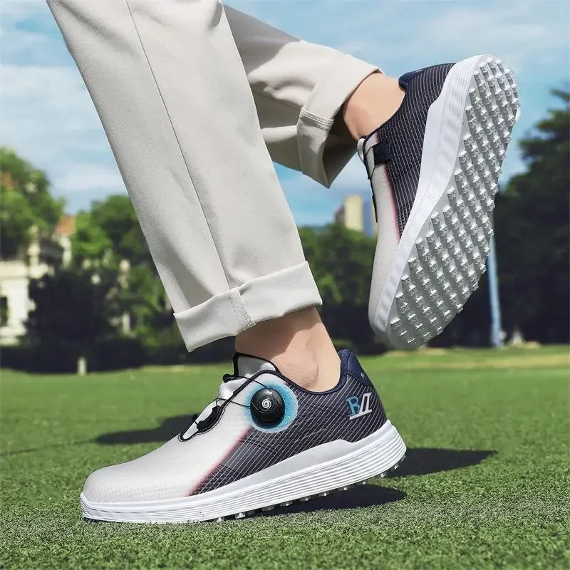2026 Neue gute Qualität Golf Trainingsschuh Herren Drehverschluss Designer-Sneakers für Männer Atmungsaktive Herren Outdoor Sportschuhe