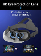 Shinecon VR Brille 3D Headset Virtual Reality Gerät Helm Schutzbrille Linsen Mobile Smartphone Handy Realidade Viar VR