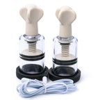 Elektrische Schock Brustwarzenklemmen BDSM Bondage Schamlippenklammer Klitoris-/Penispulsator E-Stimulations-Massagehandschuh/-Pad SM Roller Sexspielzeug für Paare