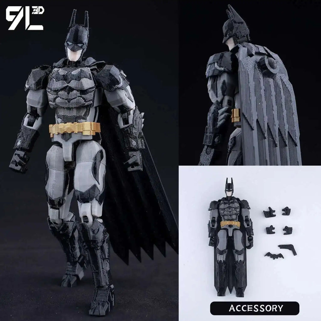 9L3D Gedruckte Deadpool Wolverine Batman Spider-Man Venom Actionfiguren Dummy13 Lucky13 T13 Anime Modell Spielzeug Sammlerstücke Geschenke