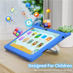 Neue globale Android Version 7 Zoll Tablets Quad Core 4GB+64GB ROM 5G WiFi Google Kids Tablets Tragbare kindersichere Schutzhülle