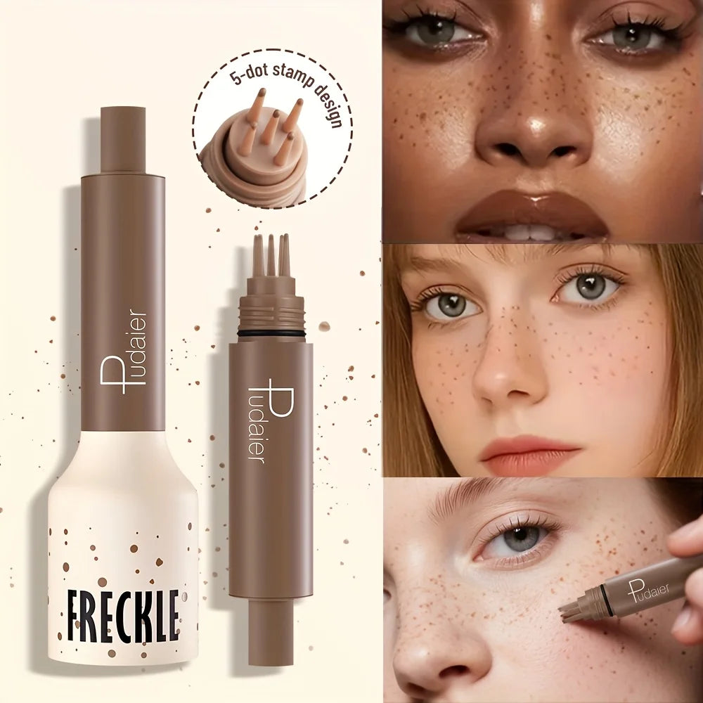 Natürliches Nude-Make-up, falsche Sommersprossen, wasserfest, langanhaltend, leichte Deckkraft, Sommersprossenstift für Frauen Hauptbild