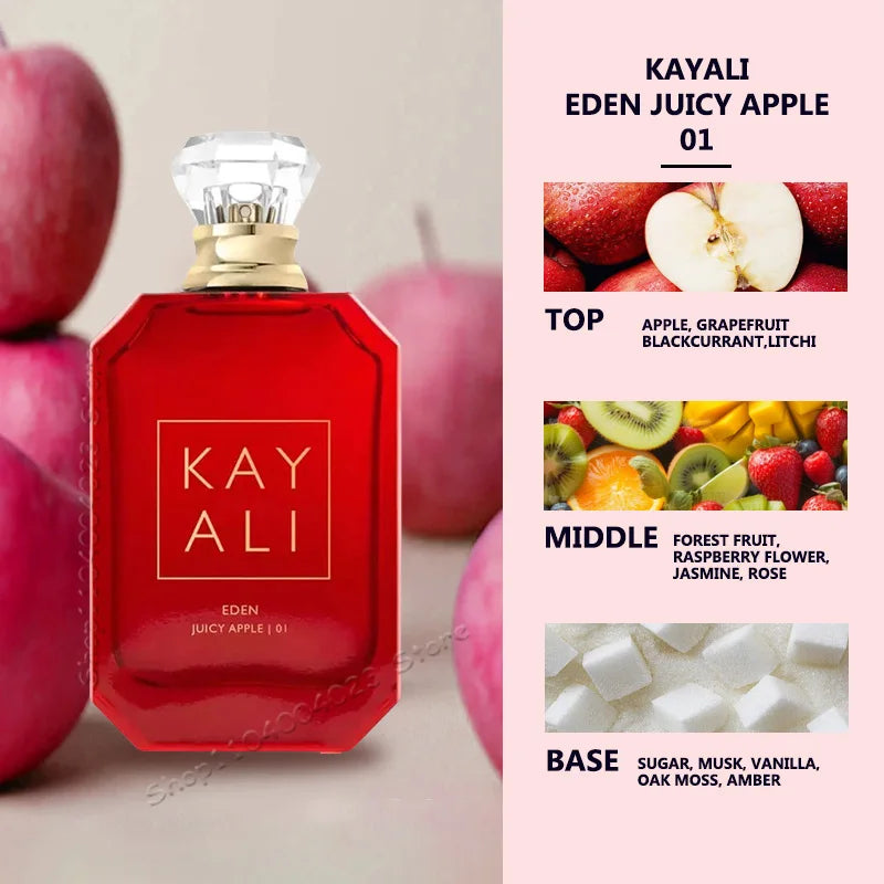 KAYALI 100ml EDP Intense Spray - Süß fruchtig-blumiger & warm holziger Unisex-Duft | Langanhaltender, selbstbewusstseinsstärkender Duft