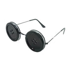 Coraline Knopfaugen-Brille Halloween Cosplay Brillen Requisiten Neuheit Lustige Brille für Andere-Mutter-Kostümzubehör
