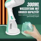 BRIEFNESS 2000W Handdampfer für Kleidung, 30s Aufheizzeit, Tragbarer Faltenentferner für Kleidung, Reise-/Heimgebrauch, Schnelles Dampfbügeleisen