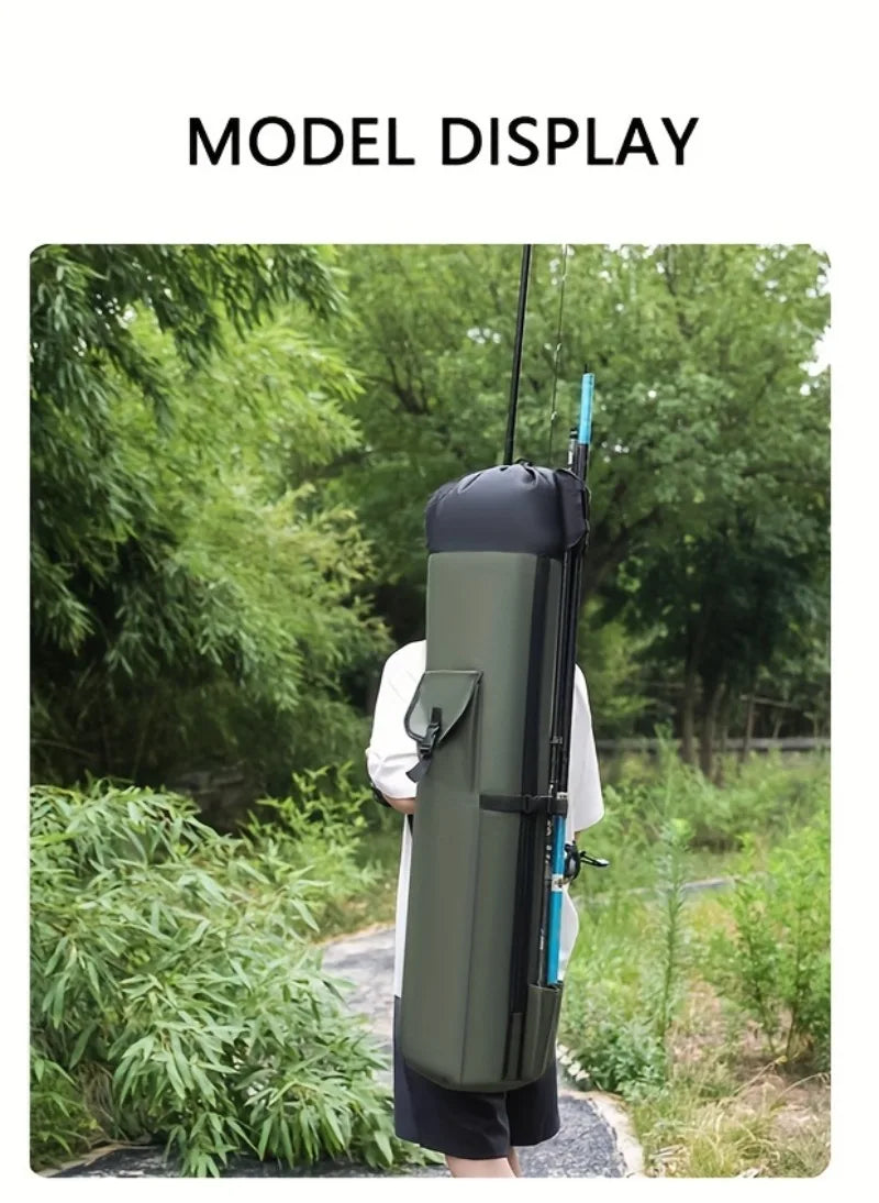 Angeltaschen Robust Faltbar Angeltasche Multifunktional Große Kapazität Hochwertige Rutenhülle