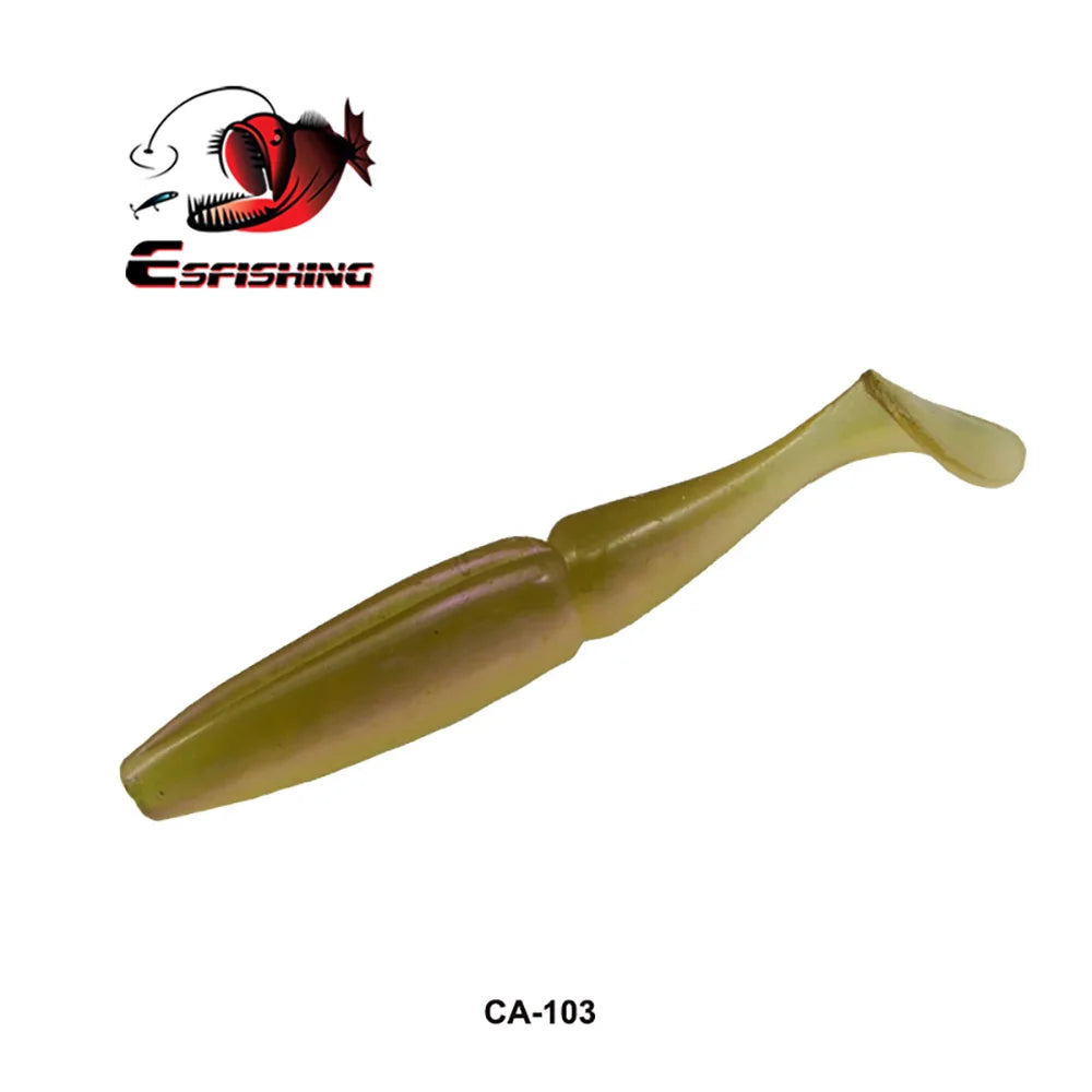 ESFISHING Angelköder Easy Shiner 100mm125mm155mm 200mm pesca isca artificial Silikonköder Leurre Souple Hecht Barsch