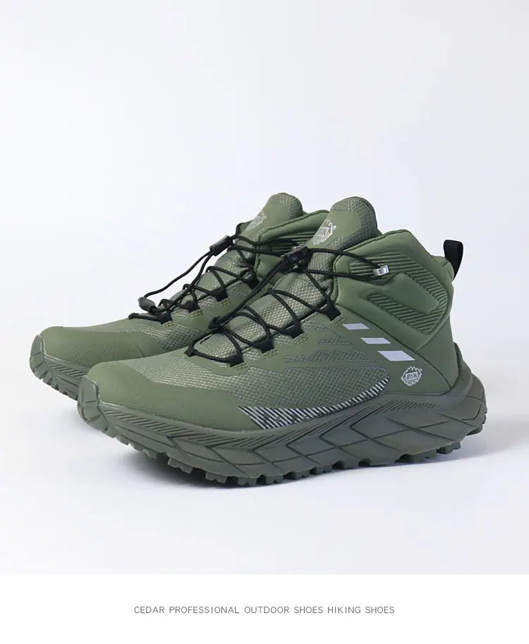 RAN Hiking Shoes Men Waterproof mesh walking shoes outdoor trekking Shoes Hunting Boots Tactical Ankle Boots women travel Boots