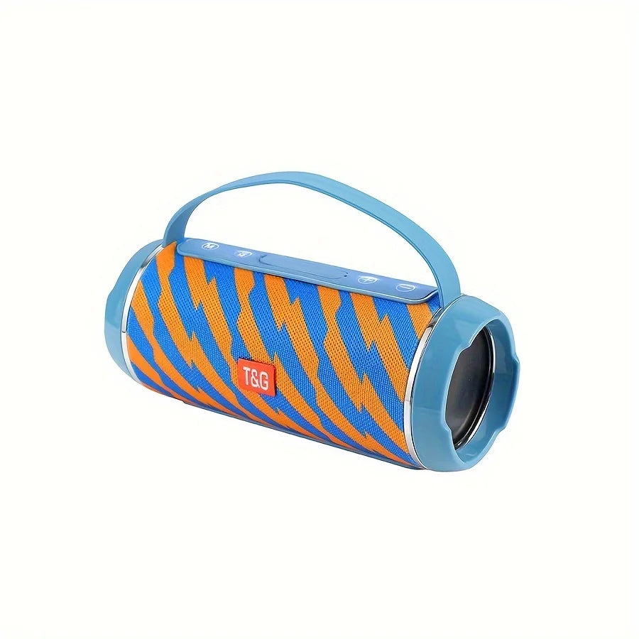 TG116C Outdoor Tragbarer aufrechter kabelloser Lautsprecher, niedlicher kleiner Würfel-Lautsprecher Musikplayer, unterstützt USB/TF/FM-Radio Mu