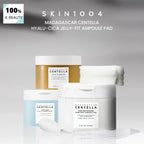 SKIN1004 MADAGASCAR CENTELLA PAD,Essenzgetränkte Pad-Textur,Für einen strahlenden Teint,Feuchtigkeitsspeicherung,Koreanische Hautpflege,Koreanisches Make-up