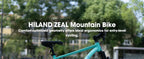 HILAND 26 Zoll Mountainbike aus Aluminiumlegierung für Damen und Herren, 21-Gang-Fahrrad mit mechanischen Scheibenbremsen, Federgabel