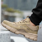 Neue Unisex Sicherheitsschuhe Herren Arbeits-Sneaker Unzerstörbare Sicherheitsstiefel Damen Schuhe Herren Stahlkappenschuhe Sportlicher Stil