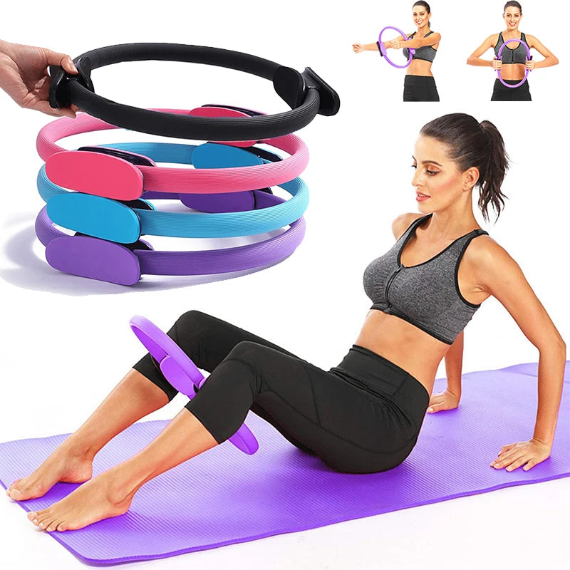 1Pcs Yoga Pilates Ring Non-slip Sports Resistance Ring Fitness Shaping Ring Pelvic Floor Muscle Training Fitness Yoga Equipment Hauptbild