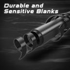 MIFINE JIG SMART SPIN Spinnrute, Barschruten, Wurfgewicht 4-18g/10-38g Salzwasser Süßwasser 2.29M