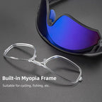 ROCKBROS Fahrrad Polarisierte Brille MTB Rennrad Sonnenbrille UV400 Fahrrad Sonnenschutz Leicht Unisex Fahrrad Sportausrüstung
