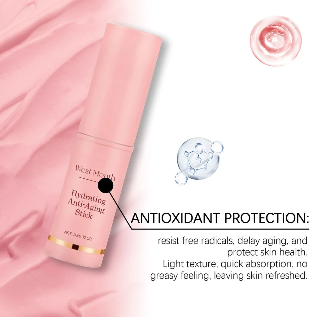 Kollagen Anti-Falten Multi Bounce Balsam Stift Sofortige Anti-Aging Straffung Anhebung Aufhellung Mattierende Gesichtshaut Feuchtigkeitspflege Kosmetik