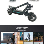 JOYOR E6-S Erwachsenen-Elektroroller 3200W Motor 60V31.5AH Akku Offroad-EScooter NFC-Entsperrung Hydraulische Bremse Klappbarer E-Scooter