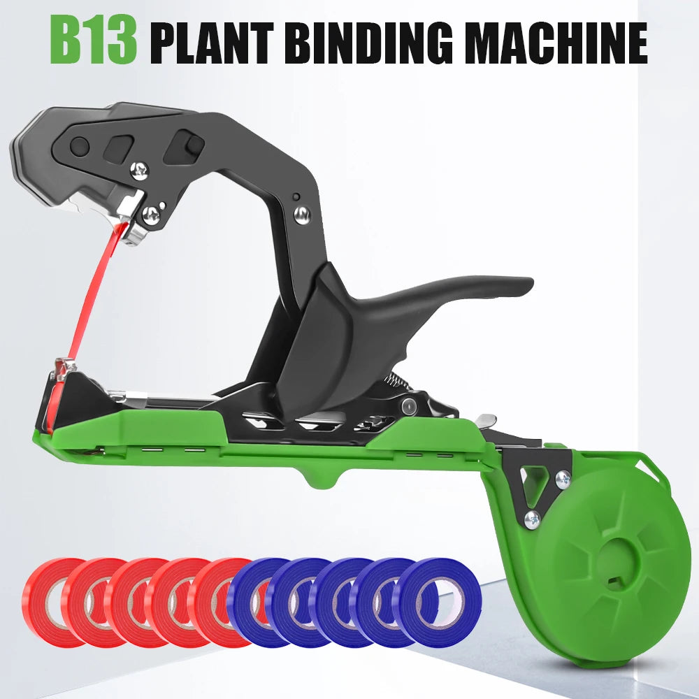 SWANSOFT B13 Gartenpflanzen-Bindemaschine 50mm Binde-Zange für Gemüse, Trauben, Gurken, Pflanzen, Gartenwerkzeug