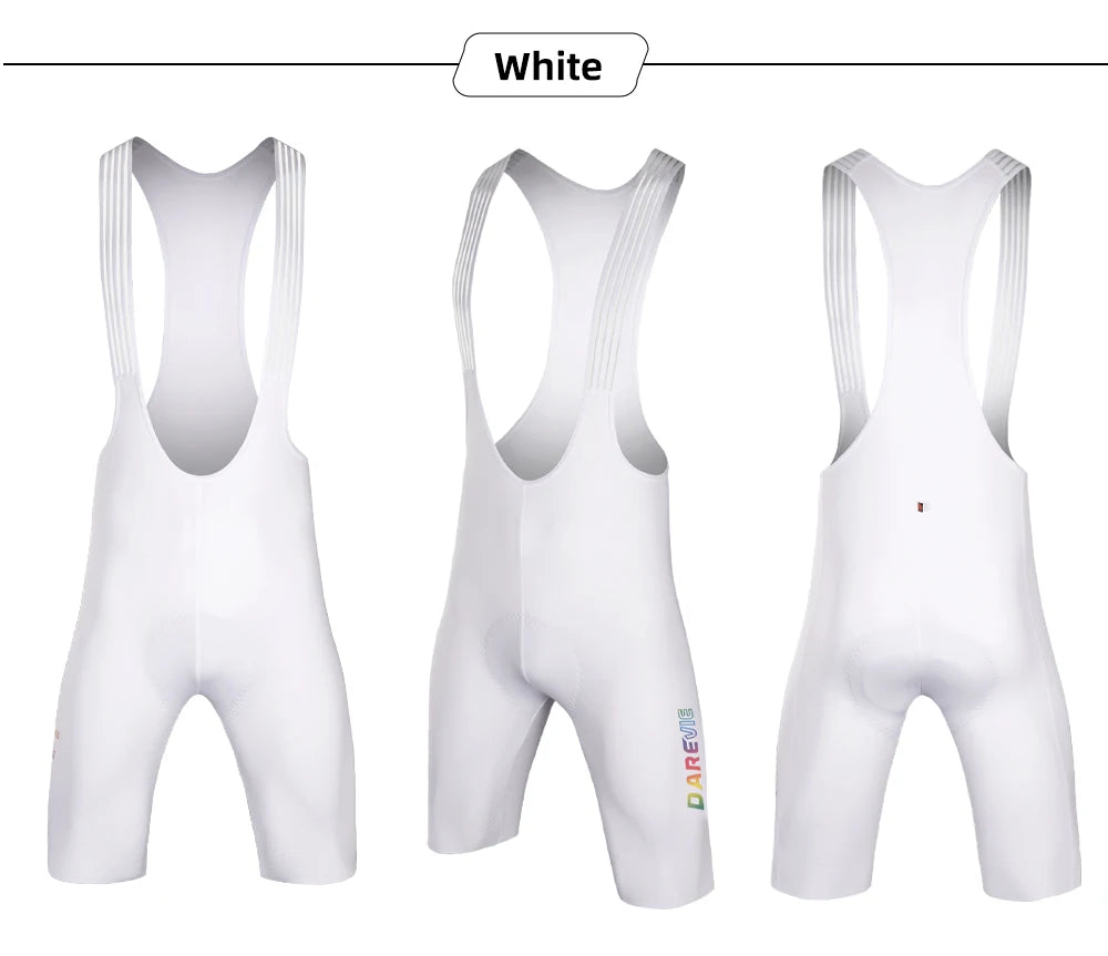 DAREVIE Radhose Seamless 4.0 Italien ELASTIC-INTERFACE Polster Radhose Diamond Beinabschluss Herren Trägerhose