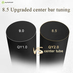ALP QY2.0 Pro 4U 85g 100% Carbonfaser + Titanlegierung Badmintonschläger Ultraleichte Sportausrüstung Schläger Badmintontraining