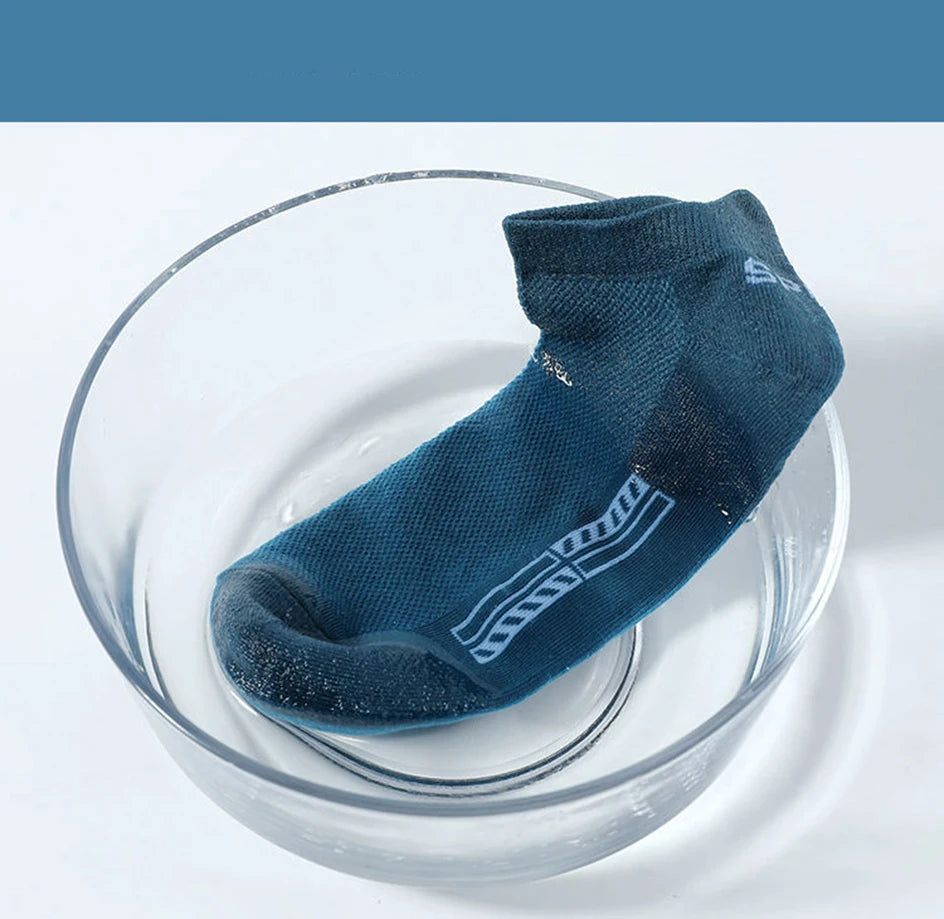 5 Paar kurze Baumwollsocken für Herren, hochwertige, tief geschnittene Crew-Socken für Damen, Knöchelsocken für Sport, atmungsaktives Mesh für den Sommer, lässige, weiche Herrensocken