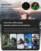 MEVADEN Steel 1,39 Zoll Herren Luxus-Smartwatch Bluetooth Anruf Sport-Fitness-Tracker Gesundheitsmonitor Smartwatch für Männer MD52