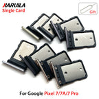 SIM-Kartenhalter für Google Pixel 7 7A 7 Pro SIM Single Kartenfach Halterung Schublade Handyhalter Adapter Fach Chip Slot Schublade Ersatzteile
