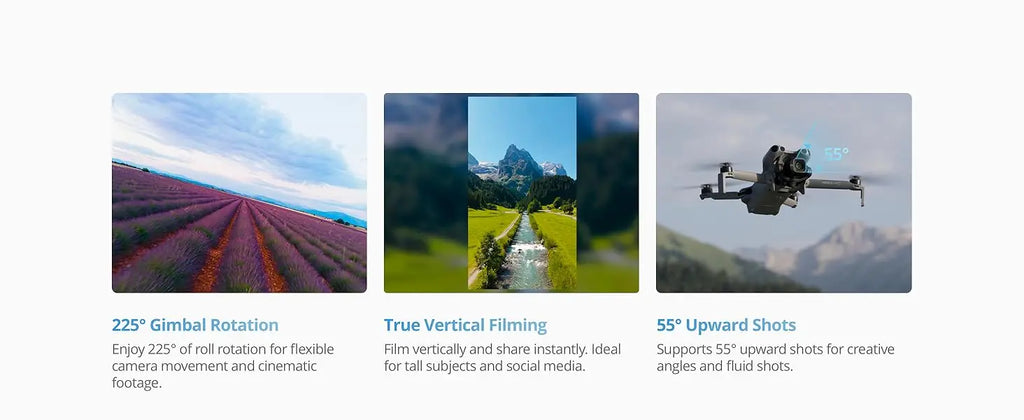DJI Mini 5 Pro Ultraleichte & faltbare Kameradrohne 1-Zoll-CMOS Omnidirektionale Hinderniserkennung ActiveTrack 360° 225°-Gimbal-Rotation 20 km Übertragung 4K Drohne für Anfänger C0